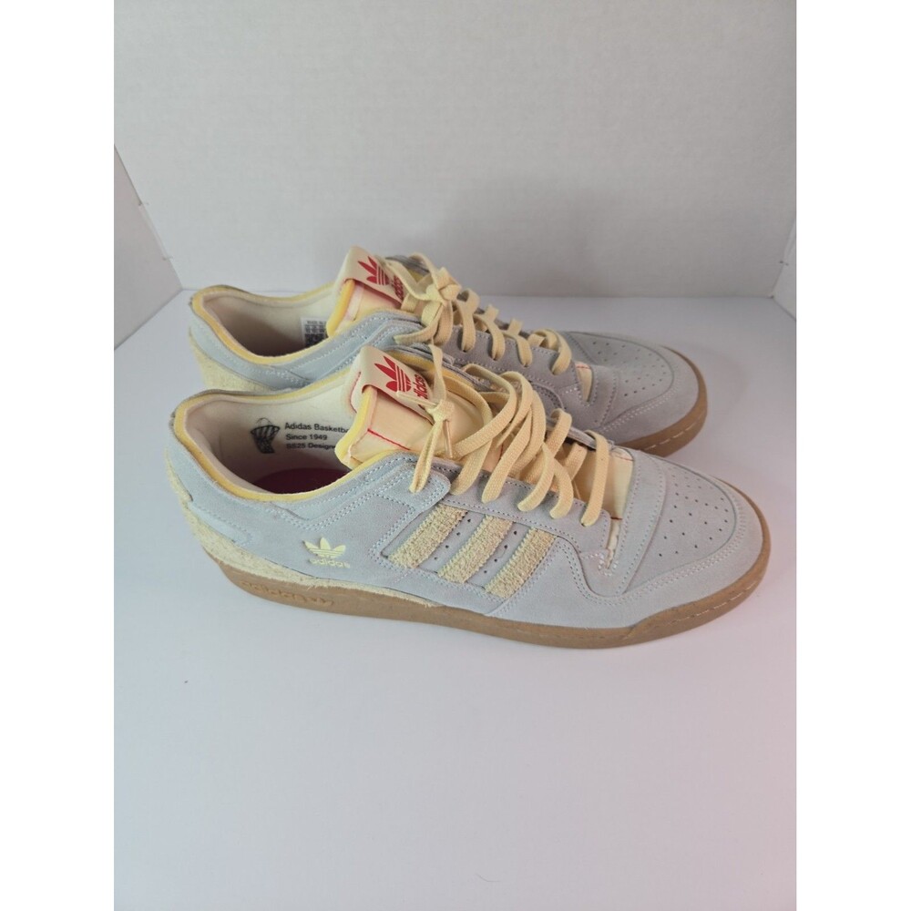 ADIDAS Forum 84 CL Low Non Dyed Warm Vanilla JI0488 Mens Size 13 - Picture 3 of 9